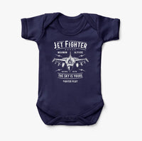 Thumbnail for Jet Fighter - The Sky is Yours Designed Baby Bodysuits