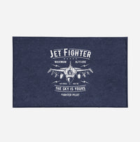 Thumbnail for Jet Fighter - The Sky is Yours Designed Door Mats
