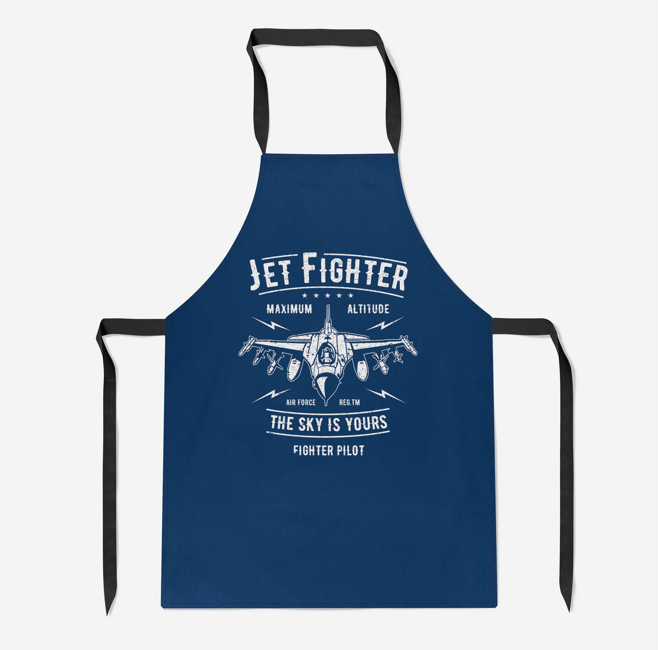 Jet Fighter - The Sky is Yours Designed Kitchen Aprons
