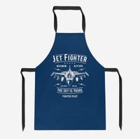 Thumbnail for Jet Fighter - The Sky is Yours Designed Kitchen Aprons