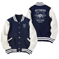 Thumbnail for Jet Fighter - The Sky is Yours Designed Baseball Style Jackets