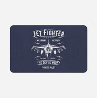 Thumbnail for Jet Fighter - The Sky is Yours Designed Bath Mats