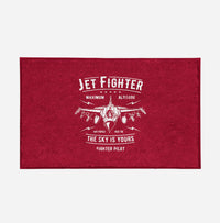 Thumbnail for Jet Fighter - The Sky is Yours Designed Door Mats