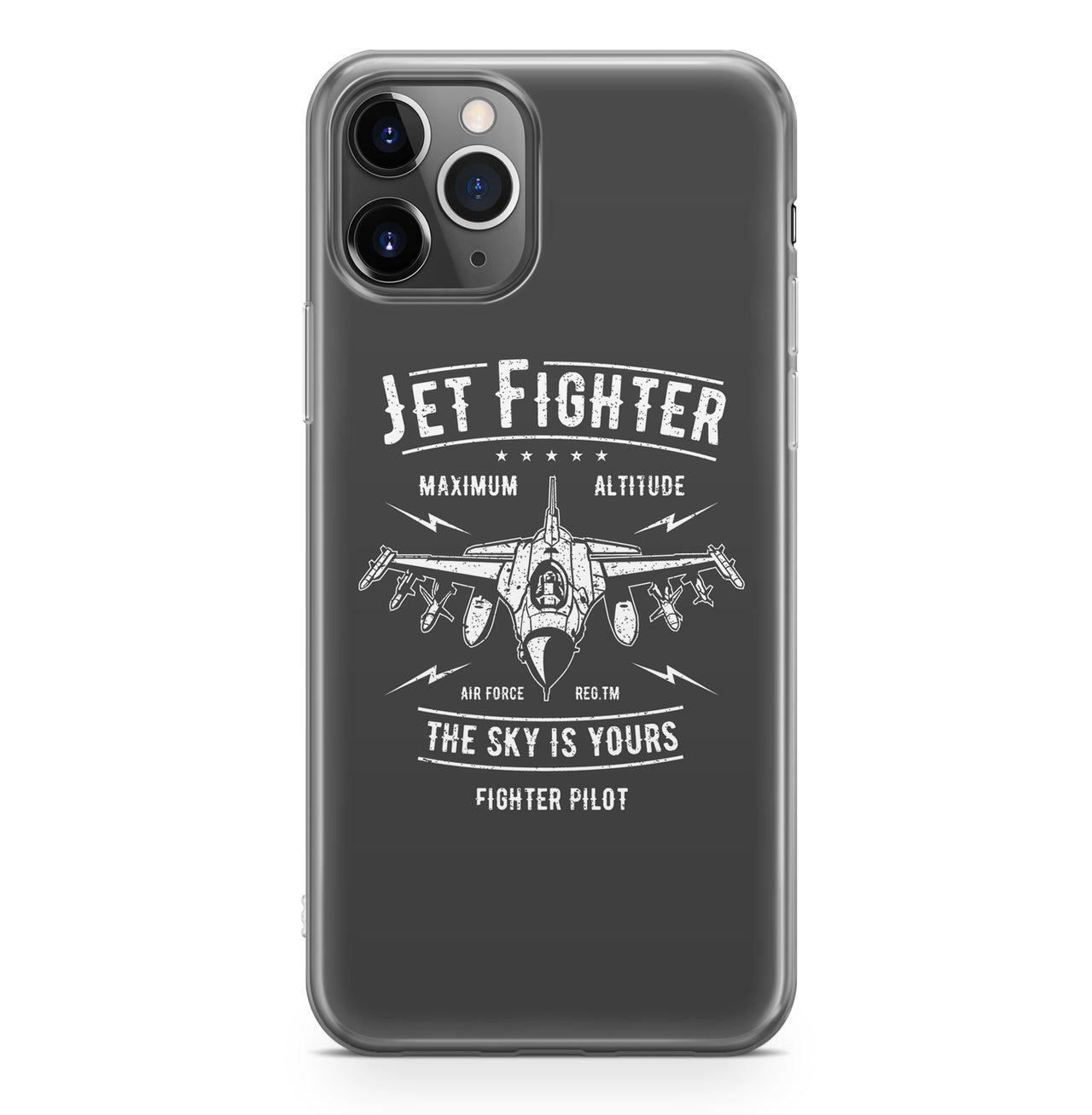 Jet Fighter - The Sky is Yours Designed iPhone Cases