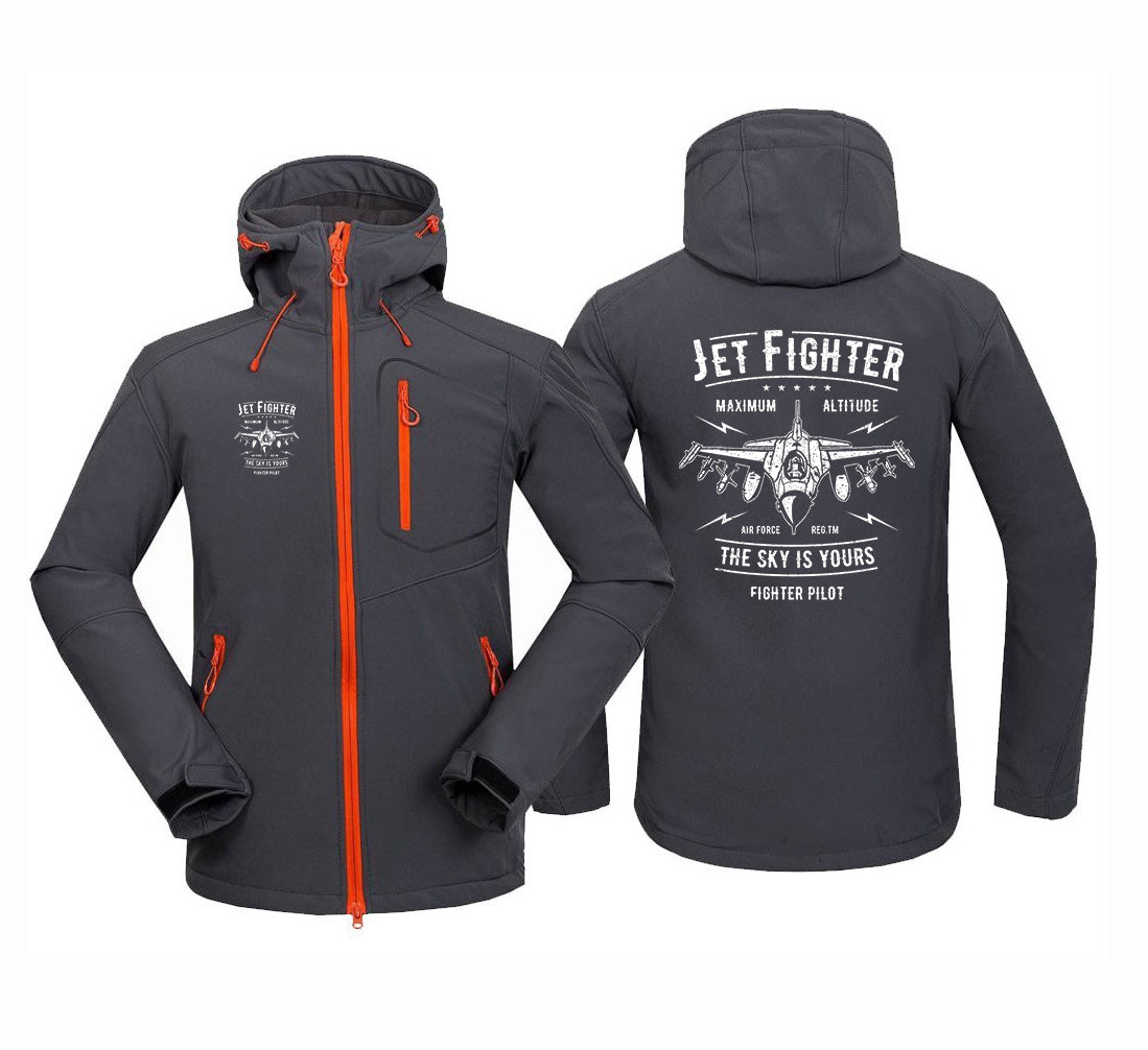 Jet Fighter - The Sky is Yours Polar Style Jackets