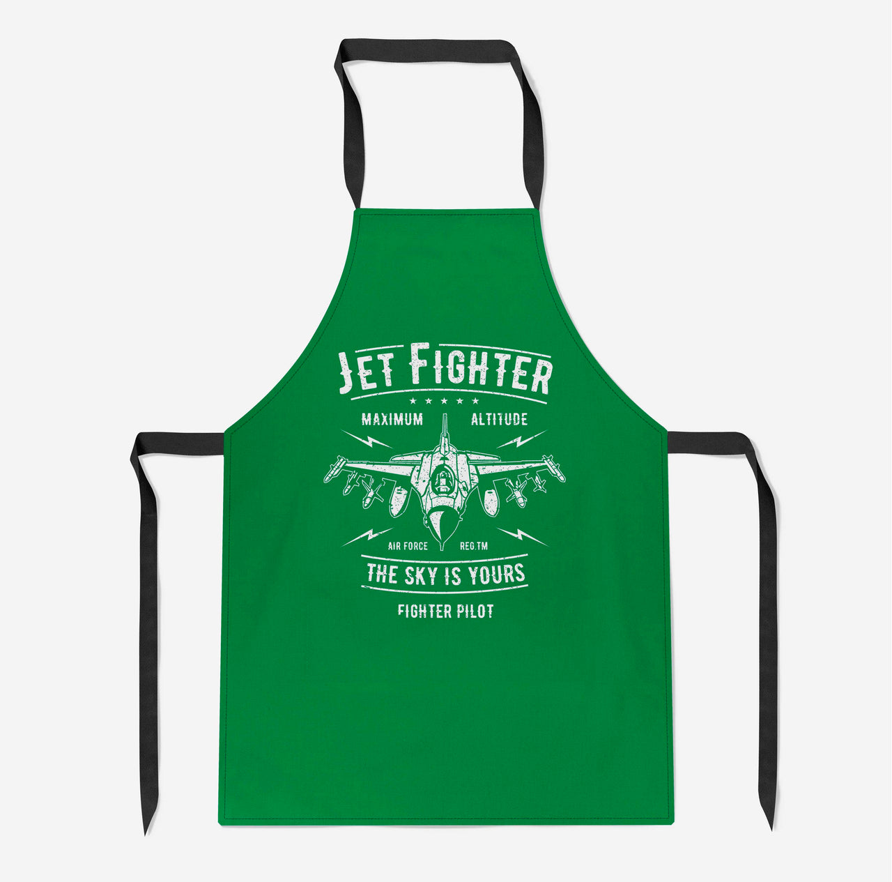 Jet Fighter - The Sky is Yours Designed Kitchen Aprons