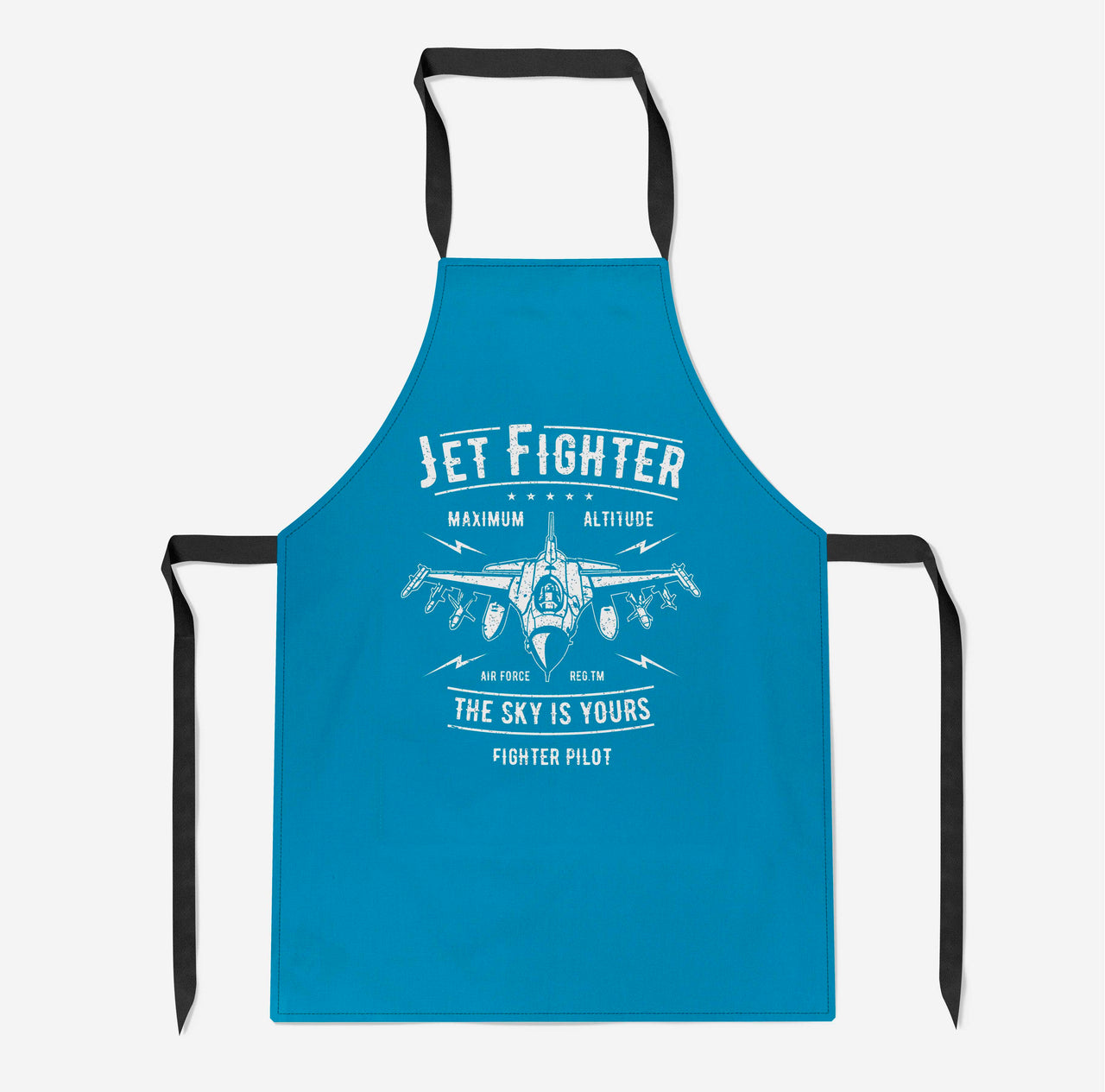 Jet Fighter - The Sky is Yours Designed Kitchen Aprons