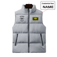 Thumbnail for Jet Fighter - The Sky is Yours Designed Puffy Vests