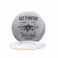 Thumbnail for Jet Fighter - The Sky is Yours Designed Pins