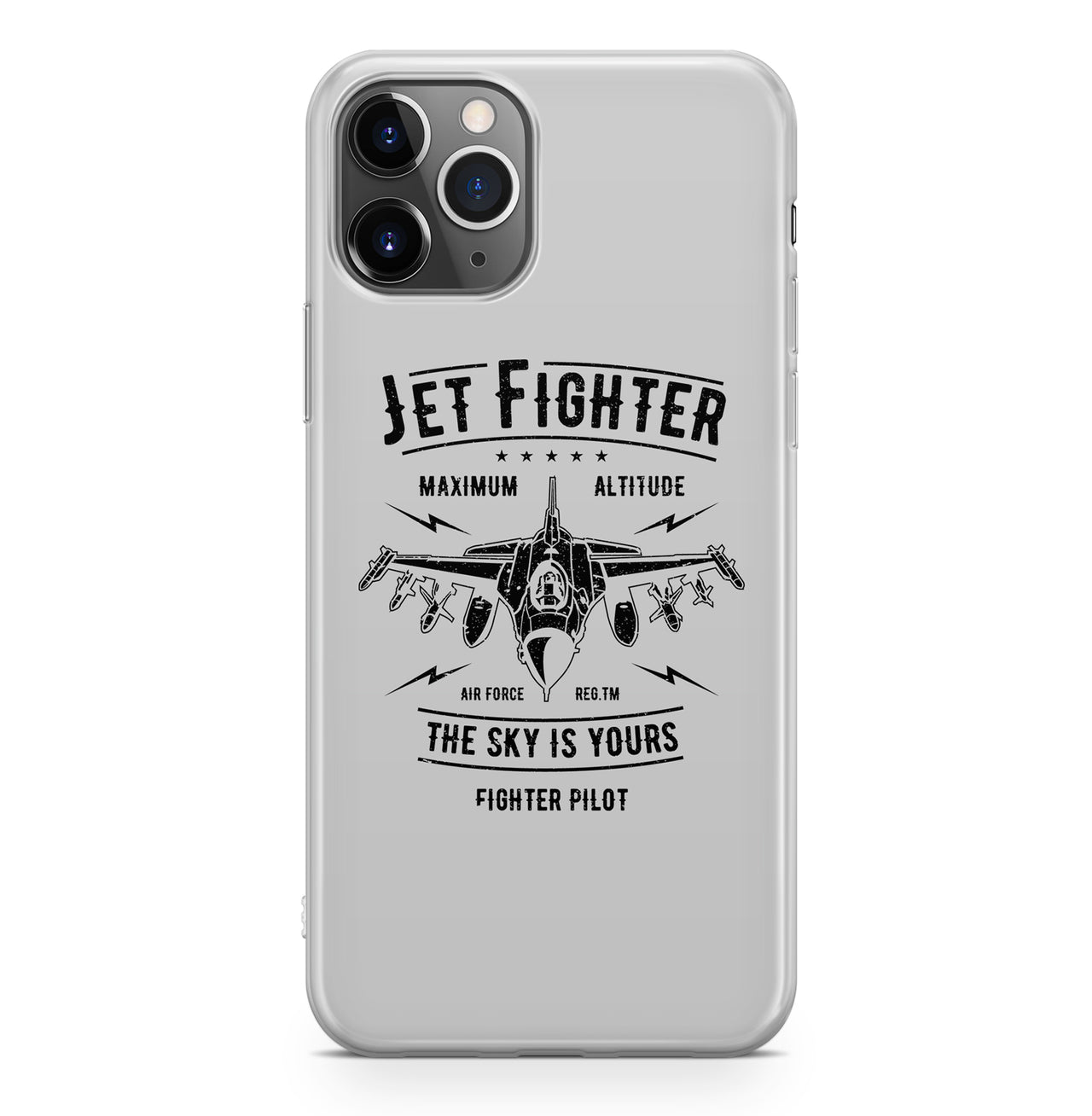 Jet Fighter - The Sky is Yours Designed iPhone Cases
