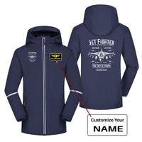 Thumbnail for Jet Fighter - The Sky is Yours Designed Rain Coats & Jackets