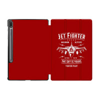 Thumbnail for Jet Fighter - The Sky is Yours Designed Samsung Tablet Cases