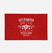 Thumbnail for Jet Fighter - The Sky is Yours Designed Door Mats
