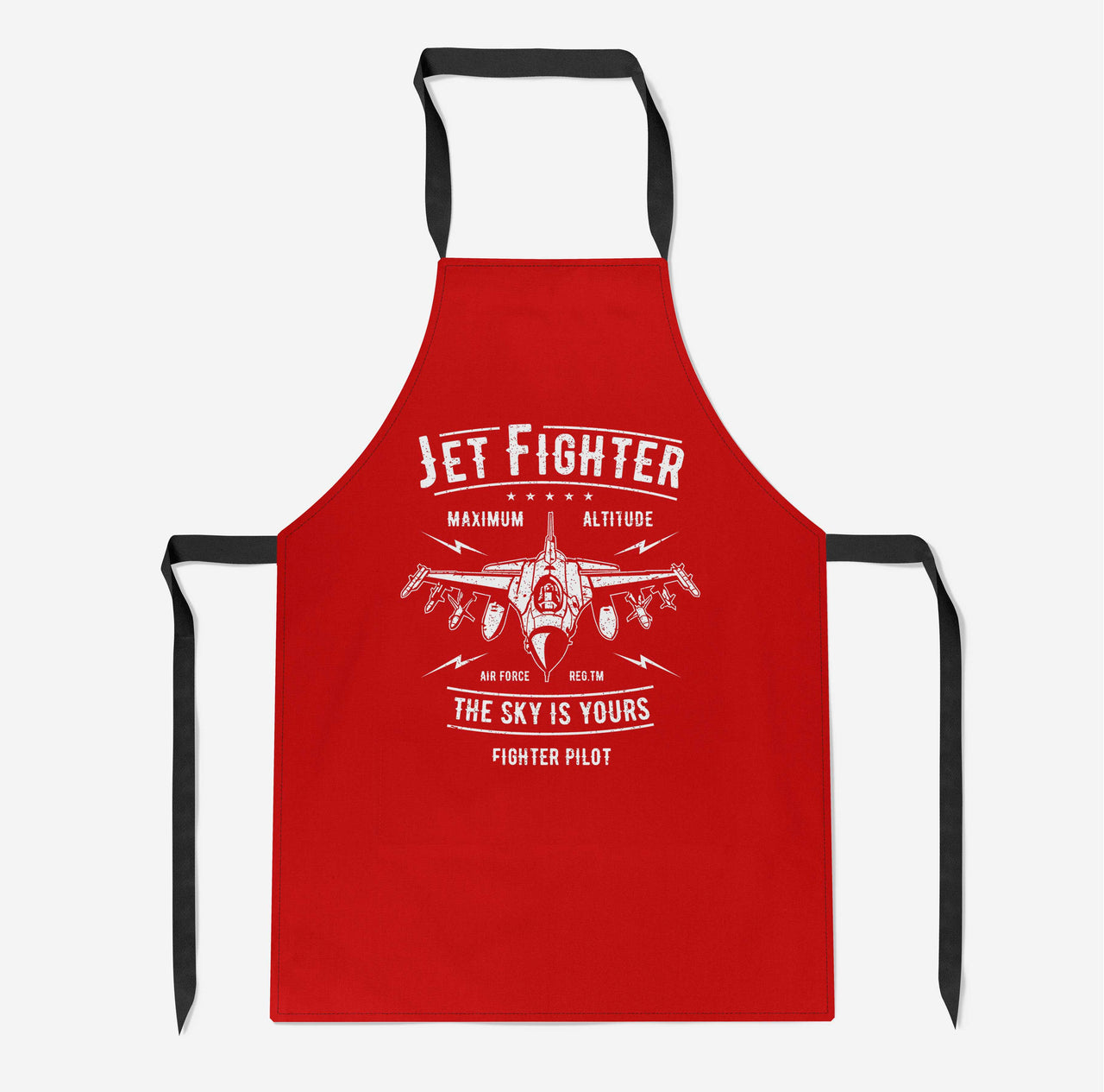 Jet Fighter - The Sky is Yours Designed Kitchen Aprons