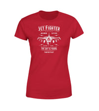 Thumbnail for Jet Fighter - The Sky is Yours Designed Women T-Shirts