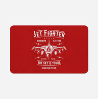 Thumbnail for Jet Fighter - The Sky is Yours Designed Bath Mats