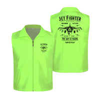 Thumbnail for Jet Fighter - The Sky is Yours Designed Thin Style Vests