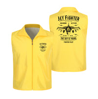 Thumbnail for Jet Fighter - The Sky is Yours Designed Thin Style Vests