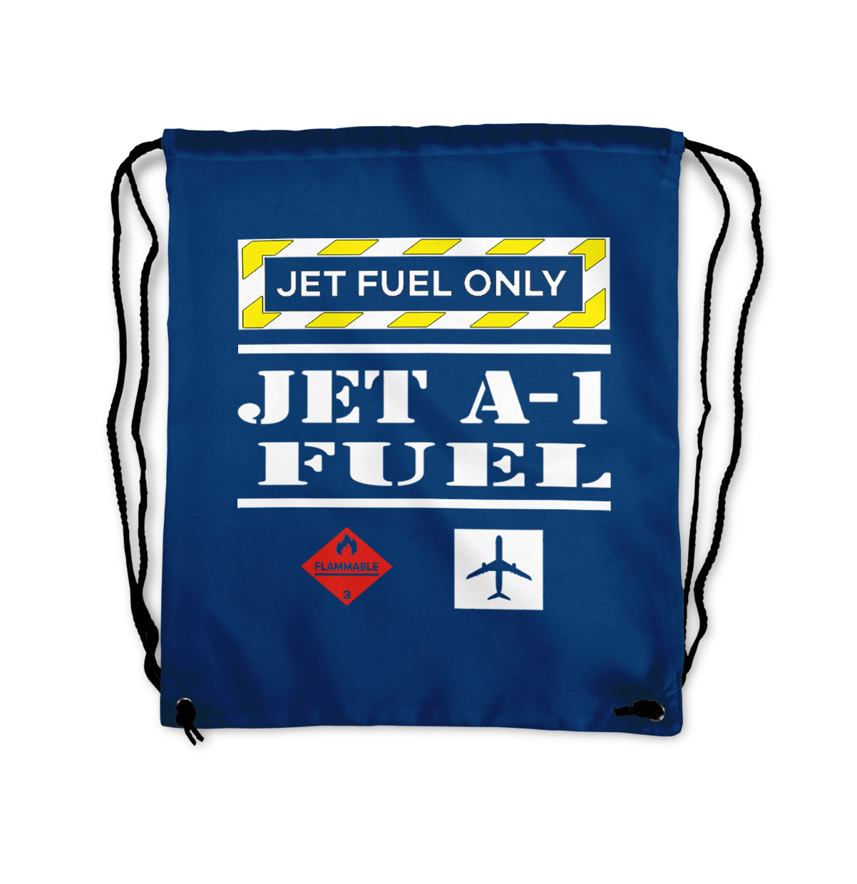 Jet Fuel Only Designed Drawstring Bags