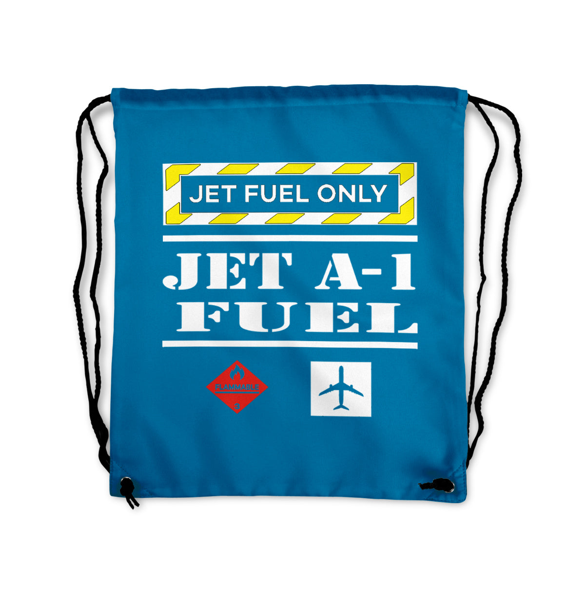 Jet Fuel Only Designed Drawstring Bags