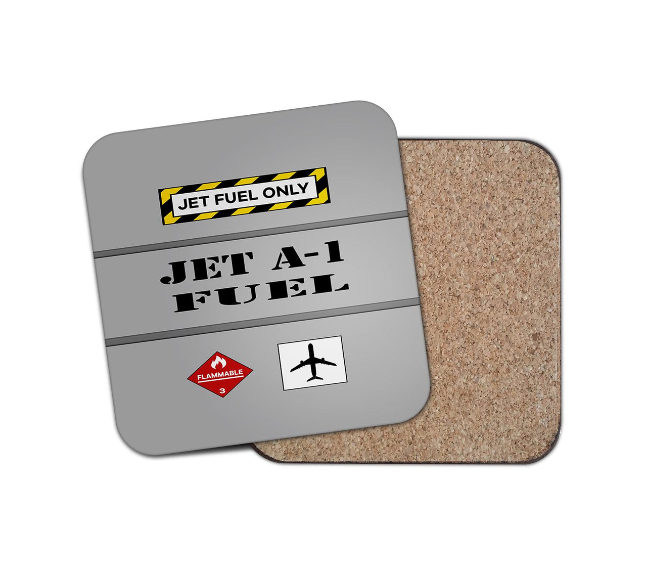 Jet Fuel Only Designed Coasters