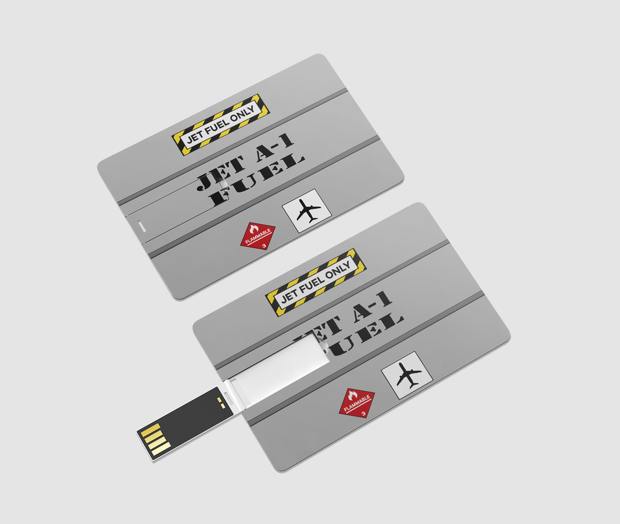 Jet Fuel Only Designed USB Cards