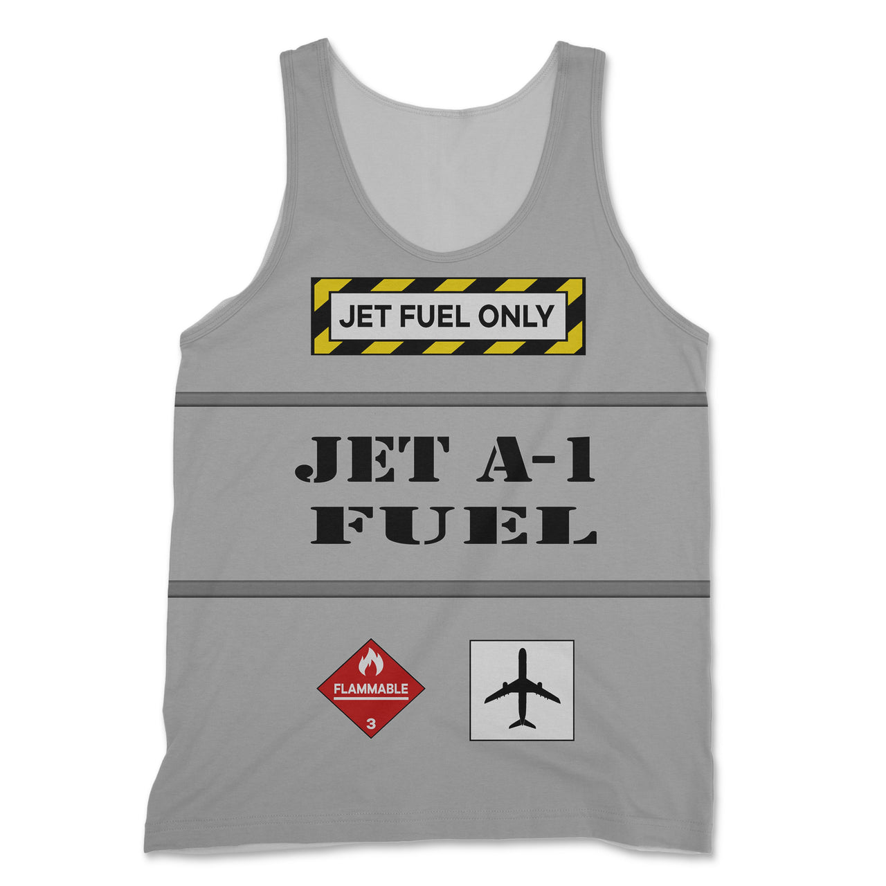 Jet Fuel Only Designed 3D Tank Tops