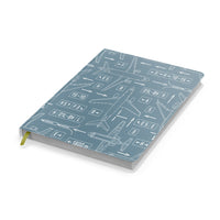 Thumbnail for Jet Planes & Airport Signs Designed Notebooks