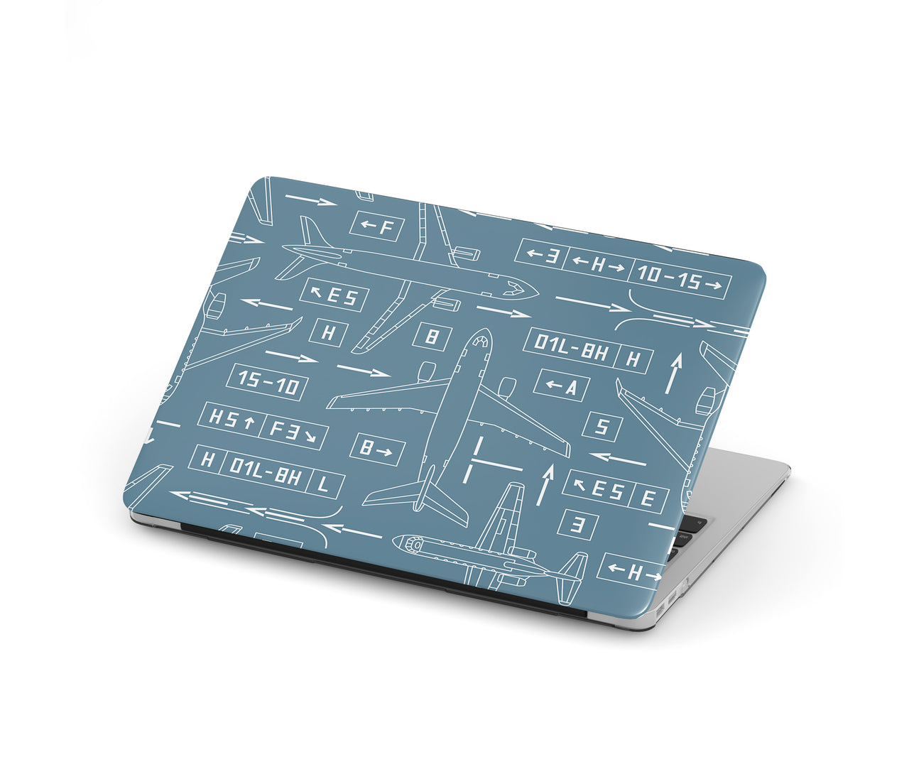 Jet Planes & Airport Signs Designed Macbook Cases