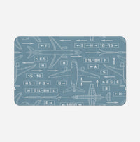 Thumbnail for Jet Planes & Airport Signs Designed Bath Mats