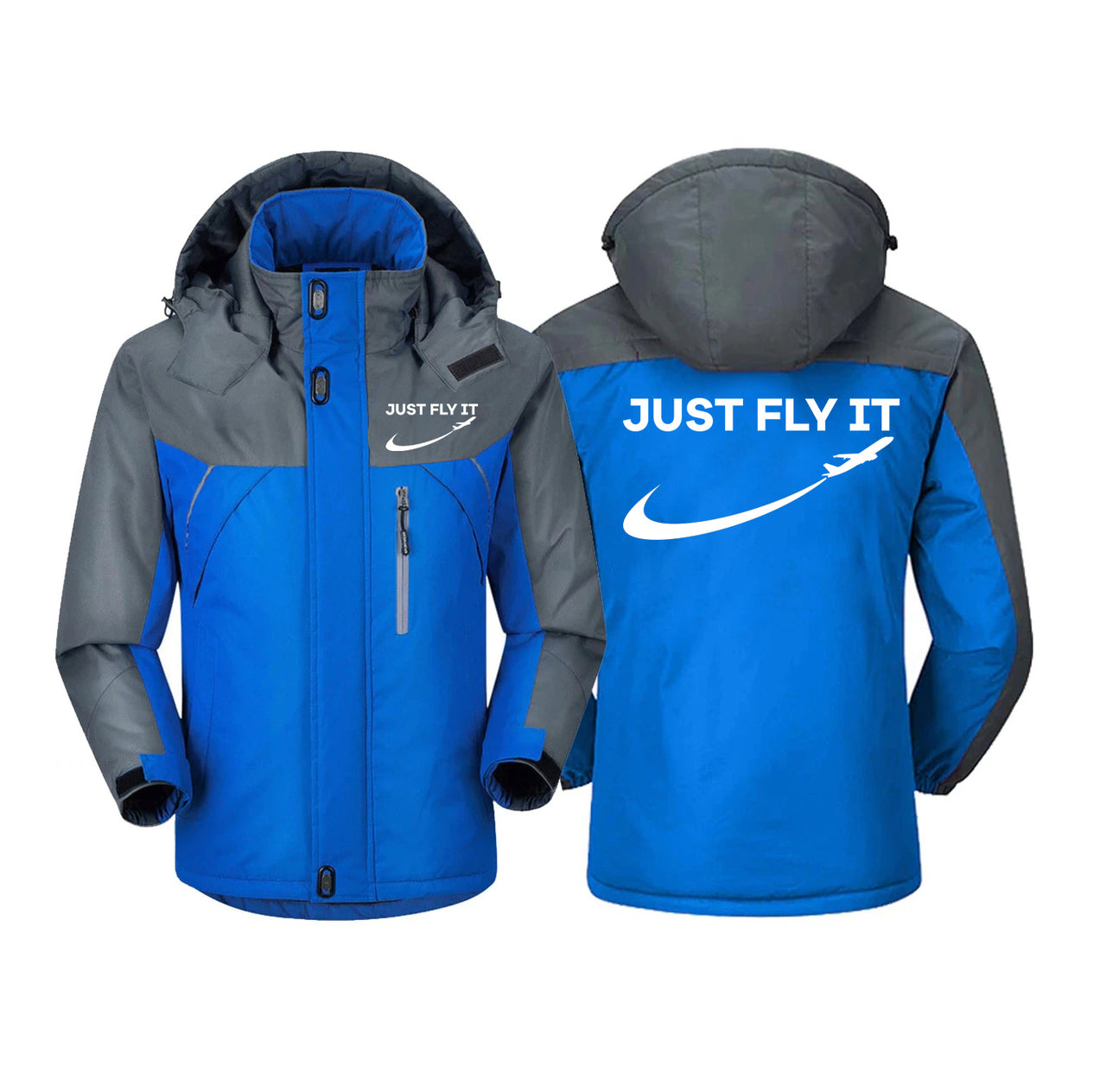 Just Fly It 2 Designed Thick Winter Jackets