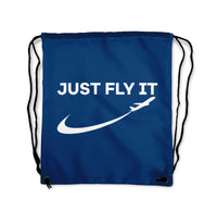 Thumbnail for Just Fly It 2 Designed Drawstring Bags