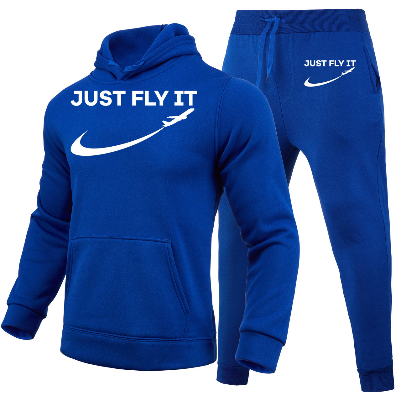 Just Fly It 2 Designed Hoodies & Sweatpants Set