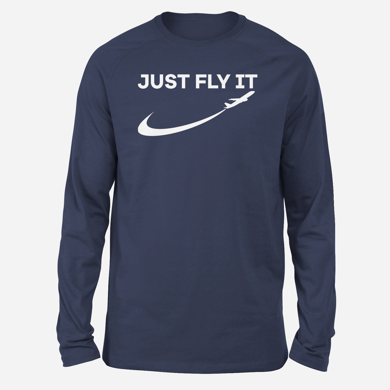 Just Fly It 2 Designed Long-Sleeve T-Shirts