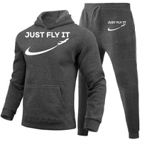 Thumbnail for Just Fly It 2 Designed Hoodies & Sweatpants Set