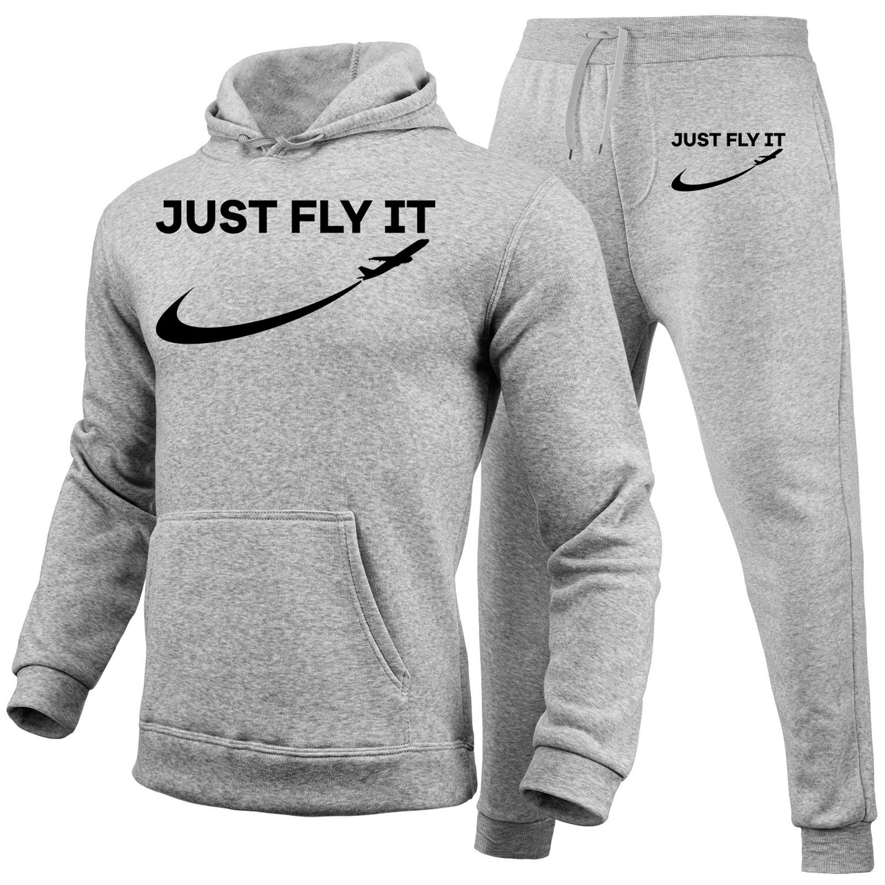 Just Fly It 2 Designed Hoodies & Sweatpants Set