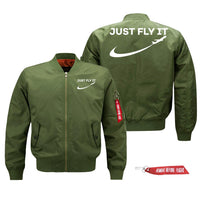 Thumbnail for Just Fly It 2 Designed Pilot Jackets (Customizable)