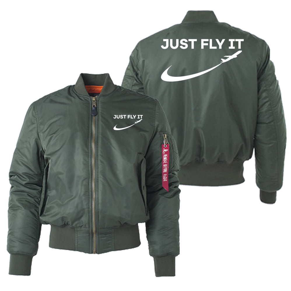 Just Fly It 2 Designed "Women" Bomber Jackets