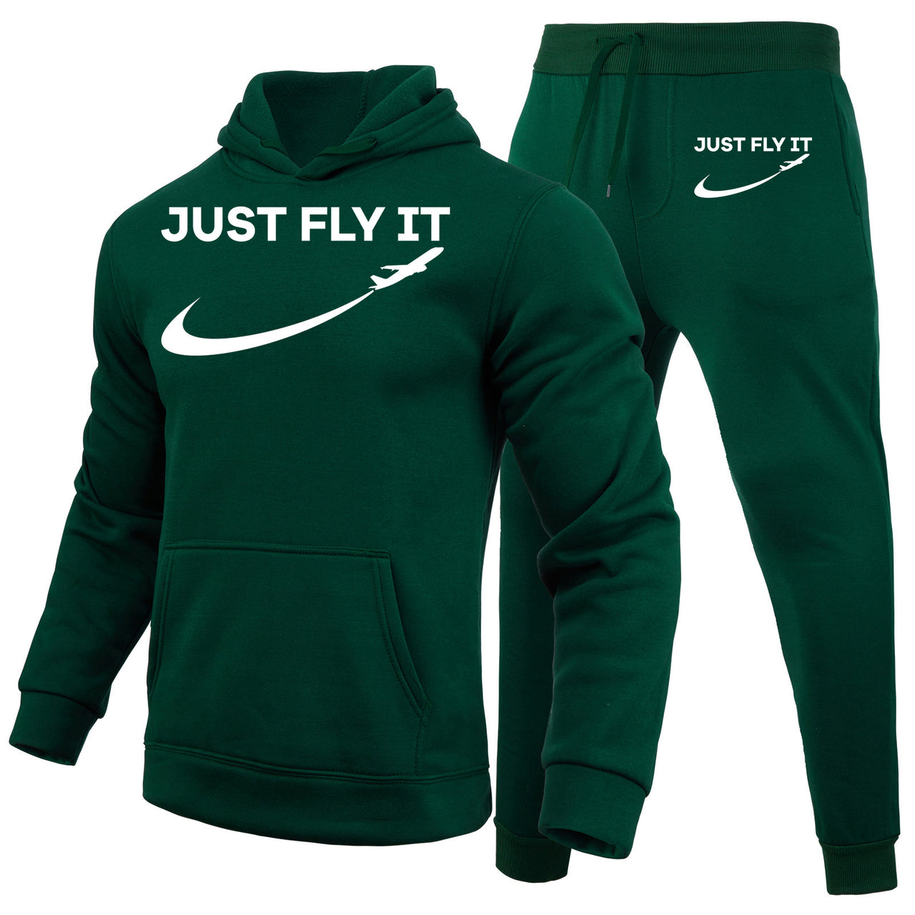 Just Fly It 2 Designed Hoodies & Sweatpants Set