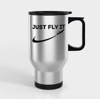Thumbnail for Just Fly It 2 Designed Travel Mugs (With Holder)