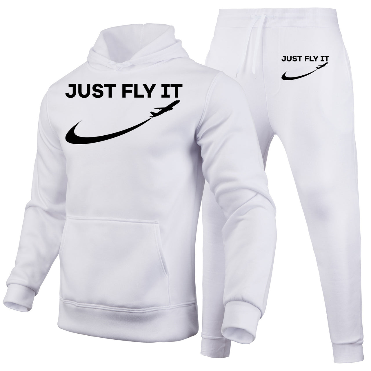 Just Fly It 2 Designed Hoodies & Sweatpants Set