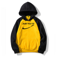Thumbnail for Just Fly It 2 Designed Colourful Hoodies