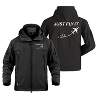 Thumbnail for Just Fly It Designed Military Jackets (Customizable)