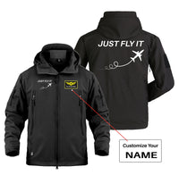 Thumbnail for Just Fly It Designed Military Jackets (Customizable)