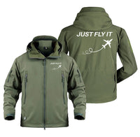 Thumbnail for Just Fly It Designed Military Jackets (Customizable)