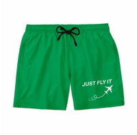 Thumbnail for Just Fly It Designed Swim Trunks & Shorts