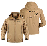Thumbnail for Just Fly It Designed Military Jackets (Customizable)