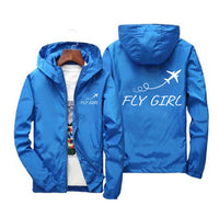 Thumbnail for Just Fly It & Fly Girl Designed Windbreaker Jackets