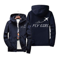 Thumbnail for Just Fly It & Fly Girl Designed Windbreaker Jackets