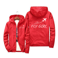 Thumbnail for Just Fly It & Fly Girl Designed Windbreaker Jackets